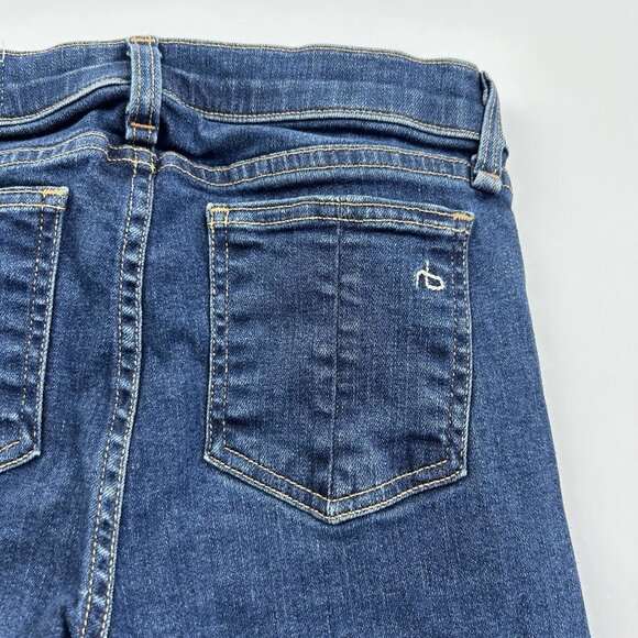 Rag & Bone Jean Elephant Bell Jeans Womens 26 Flare Blue - Picture 10 of 15
